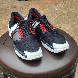 NIKE Jordan Alpha Trunner 407582-002 Men's Size US 11 Blk/Wht/RED